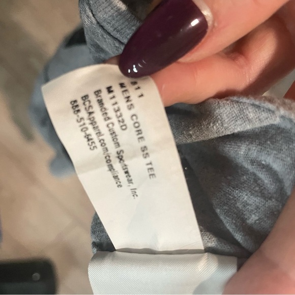 Nike soccer ⚽️. Men's Gray Short Sleeve Tee size small - Picture 6 of 8